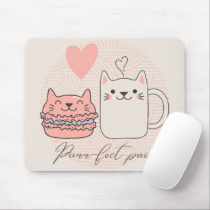 Purr-fect Pair Mouse Pad