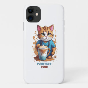 Purr-fect Pour Case-Mate iPhone Case