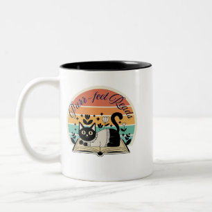 Purr -fect reads funny bookful cats Mug