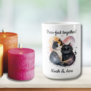 Purr-fect Together Kitty  Coffee Mug