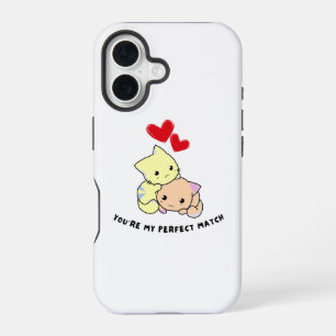 Purr-fect Valentine iPhone 16 Case