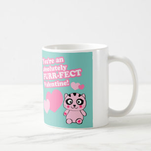 Purr-fect Valentine -Valentine's day mugs