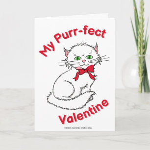 Purr-fect Valentine's Day Card