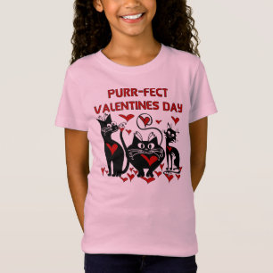 Purr-fect Valentines Day T-Shirt