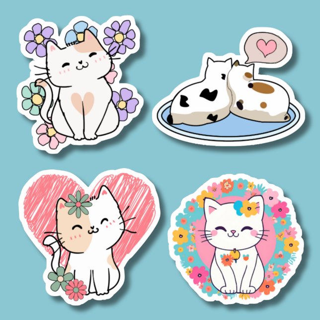 Purr-fectly Adorable Cat Set Waterproof  (Creator Uploaded)