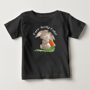 Purr-fectly Cute Cat Design Kids T-Shirt