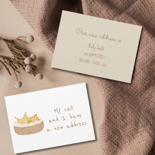 Purr-fectly Moved, Our New Address Announcement