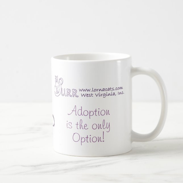 PURR Kitty Playing 15oz Mug (Right)