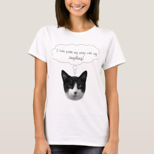 Purr My Way Out of Anything Ladies Tee