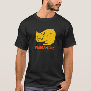 Purramedic Cat Paramedic Kitten EMT Cat Mum 1 T-Shirt