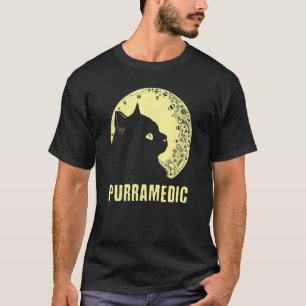 Purramedic Cat Paramedic Kitten EMT Cat Mum T-Shirt