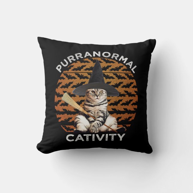 Purranormal Cativity Cushion (Front)