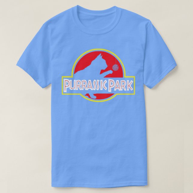 PURRASSIC PARK T-Shirt (Design Front)