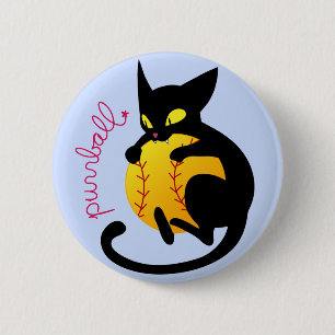 Purrball Flair 6 Cm Round Badge