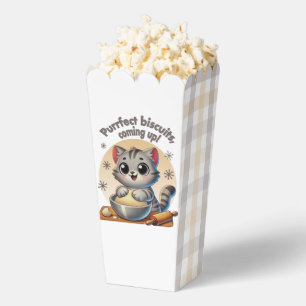 "Purrfect biscuits, coming up" Kneading Cat Favour Box