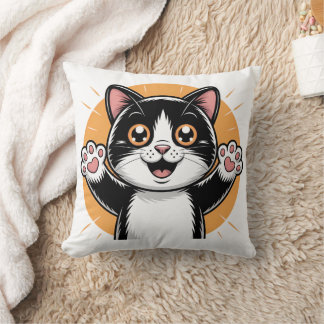 Purrfect Cat Collection | Cute Cat Decorative Thro Cushion