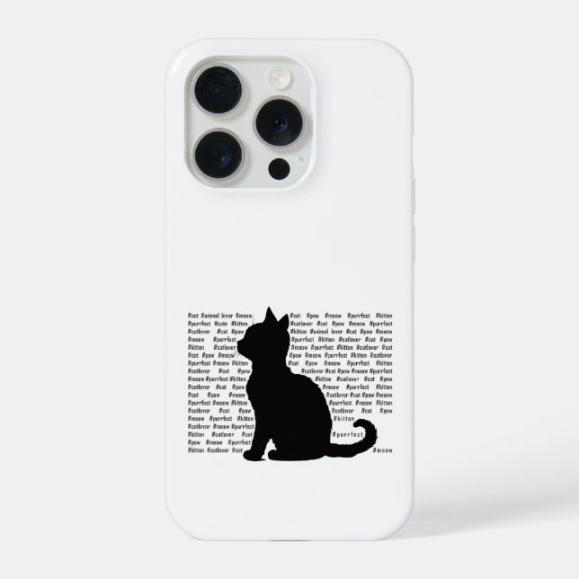 Purrfect Cat Lover Gift  iPhone Case (Back)