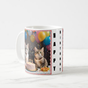 Purrfect Celebration: A Cat's Birthday Party, Coffee Mug
