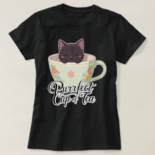 Purrfect Cup Of Tea T-Shirt