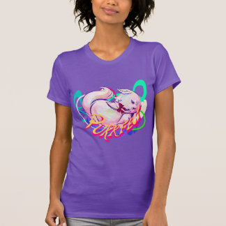 Purrfect Girl Couple's Tshirt