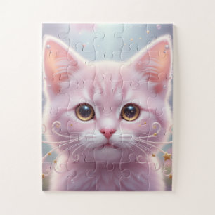 Purrfect Kitten -Cute Whimsical Jigsaw Puzzle