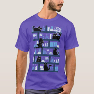 Purrfect Library by Tobe Fonseca T-Shirt
