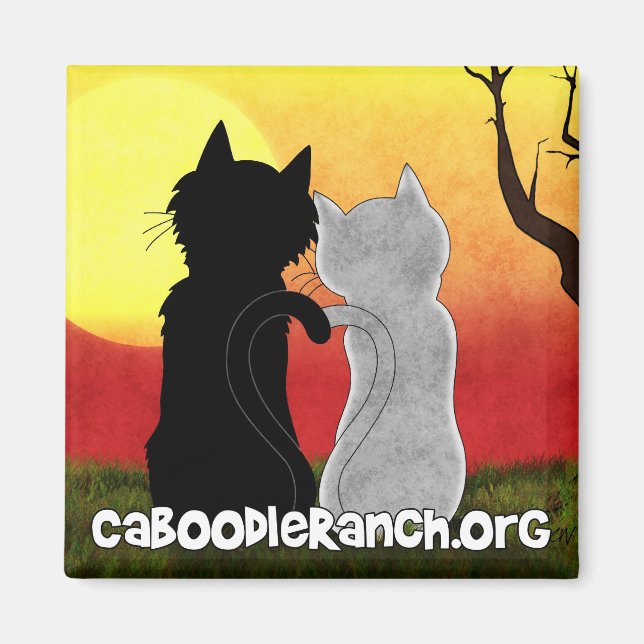 'Purrfect' Magnet (Front)