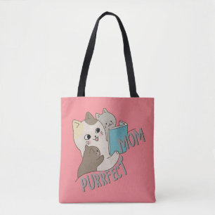 Purrfect Mum Tote Bag