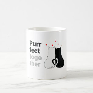 "Purrfect Together Coffee Mug" Mug