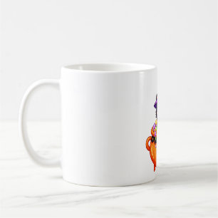 Purrfect Witch in Cauldron Coffee Mug