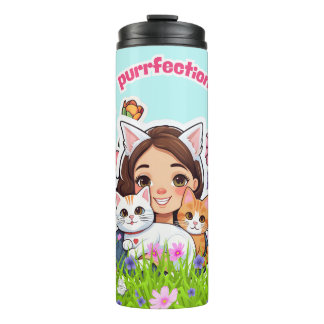 Purrfection Is Cats in Your Arms Thermal Tumbler