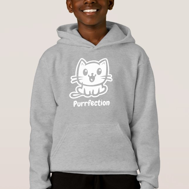 Purrfection, Very Cute Anime Cat (Front)