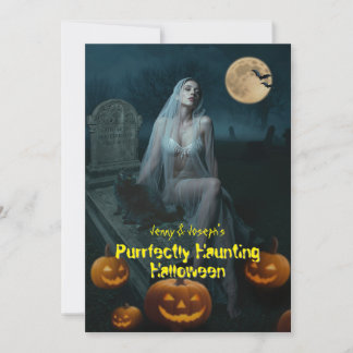 Purrfectly Haunting Halloween Card