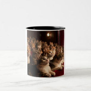 Purrfectly Playful Theatre Cat Coffee Mug
