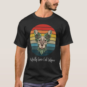 Purrfectly Sane Cat Lady  Essentia T-Shirt