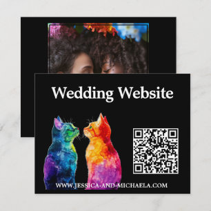 🌈 Purrfectly Yours: Purrfectly + QR code Enclosure Card
