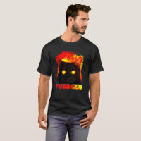 Purrged funny cat from hell illustration