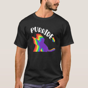 Purride Gay Pride Cat Pride Cat Cat Lg T-Shirt