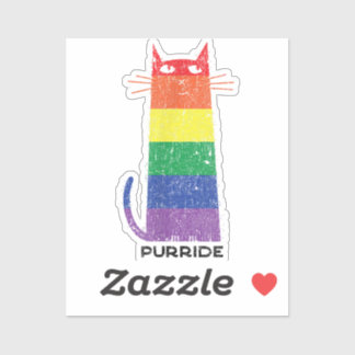 Purride Shirt LGBT Funny Gay Pride Cat Saying Grap