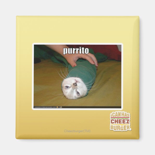 purrito magnet (Front)