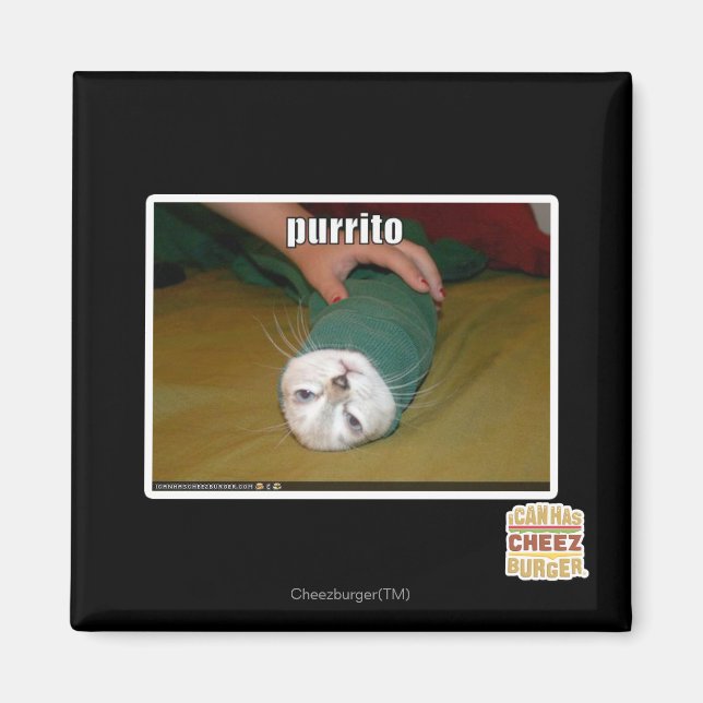 purrito magnet (Front)