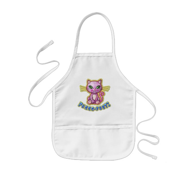 Purrrfect Kids Apron (Front)