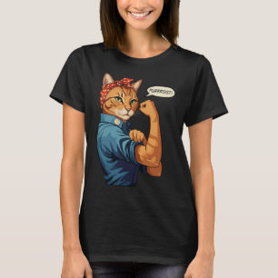Purrrsist Shirt, Cat Purrsist, cat pursist T-Shirt