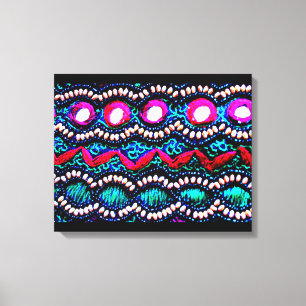 Purse Embroidery from India Canvas Print