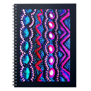 Purse Embroidery from India Spiral Notebook