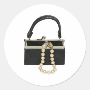 PursePearls052409 Classic Round Sticker