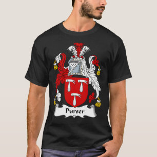 Purser Coat of Arms Family Crest T-Shirt