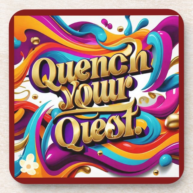 "Pursue Excellence" Coaster (Front)