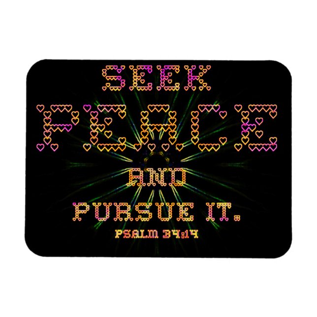 Pursue Peace Magnet (Horizontal)