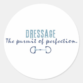 Pursuit of Perfection Classic Round Sticker